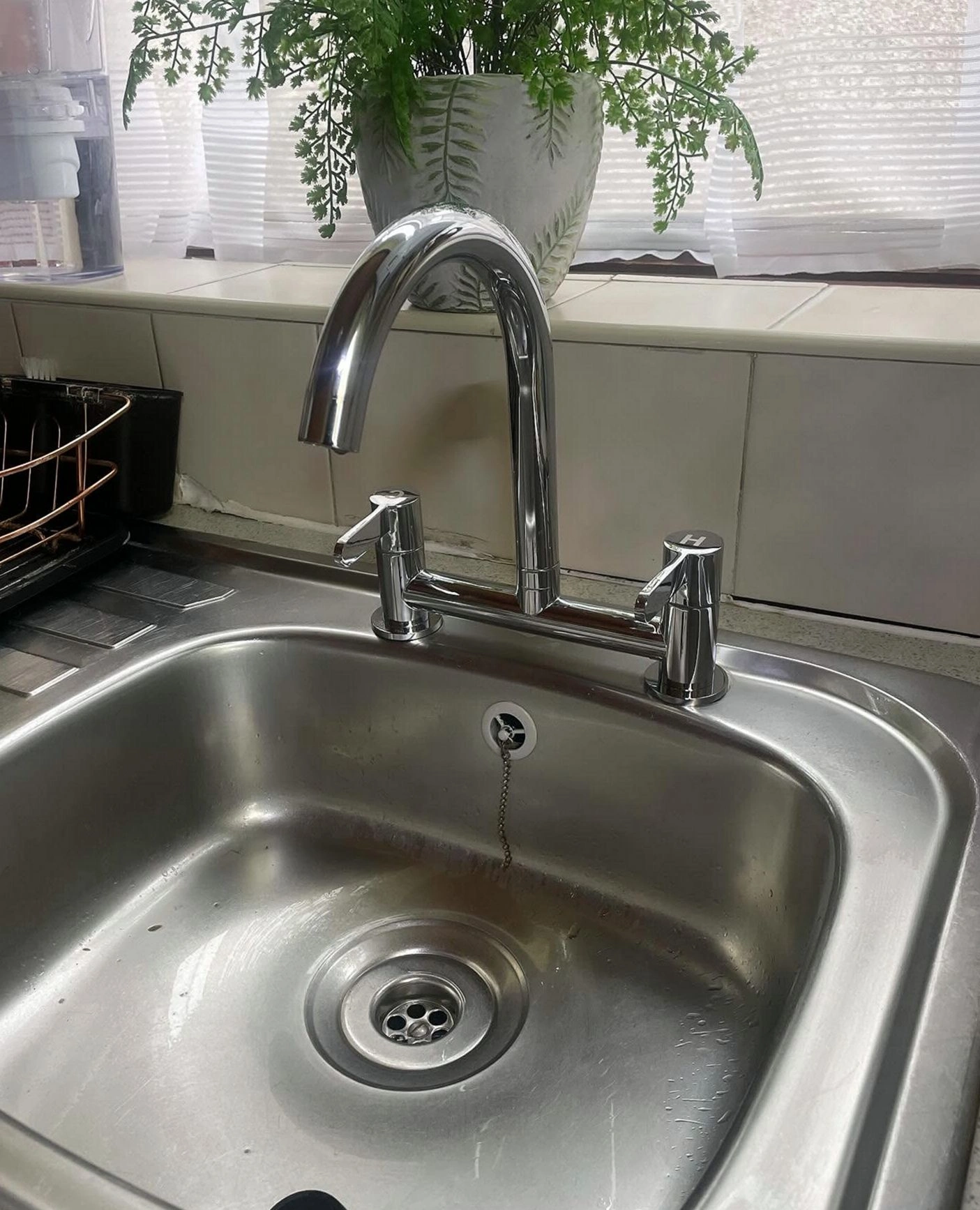Routine plumbing maintenance visit